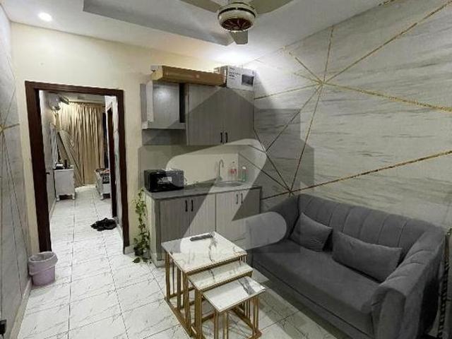 1 bedroom furnished apartment available for rent Bahria Town Phase 8