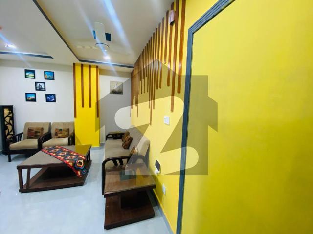 1 bedroom luxury furniture apartment for rent family building in Bahria Town Phase 8