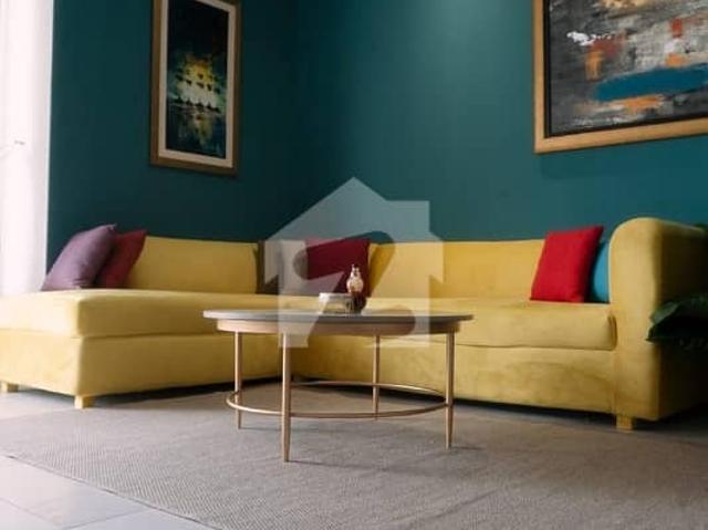 1 bedroom + maid room fully furnished top floor apartment for rent