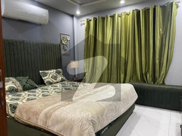 1 bedroom studio furnished apartment available for rent Bahria Town Sector F