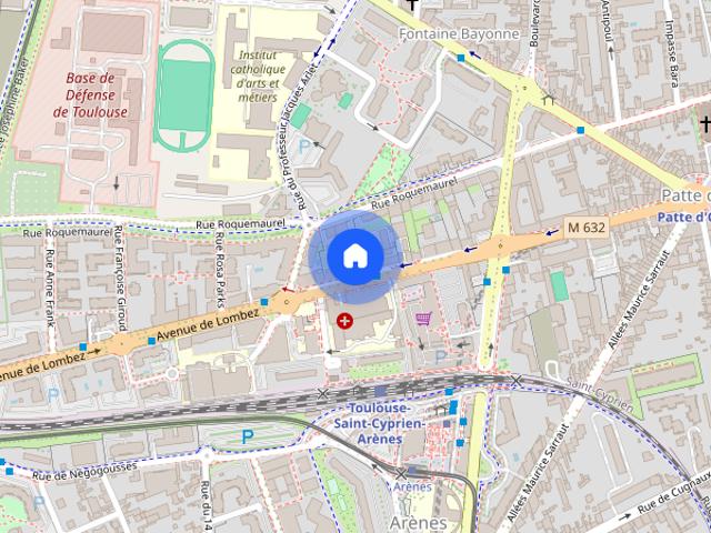 1 bedroom room in Toulouse