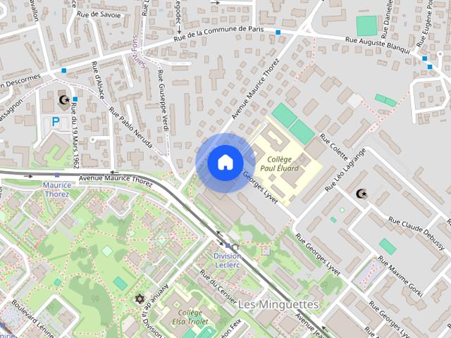 1 bedroom room in Vénissieux