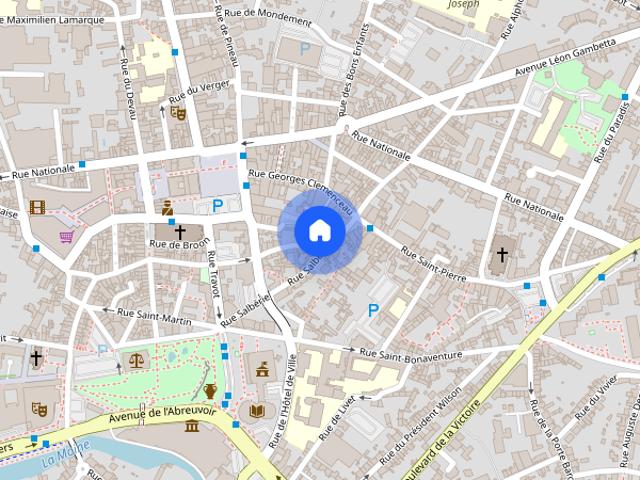 1 bedroom room in Cholet
