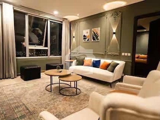 1 bedroom with maid room+ powder room fully furnished apartment