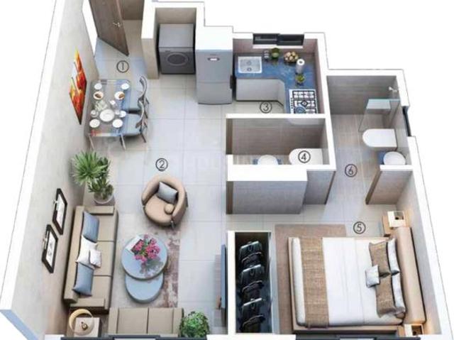 1 BHK Apartment in Ghatkopar East for resale Mumbai. The reference number is 20697334