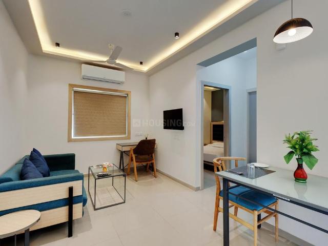 1 BHK Apartment in Gujarat International Finance Tec City for rent Gandhinagar. The reference number is 14609421