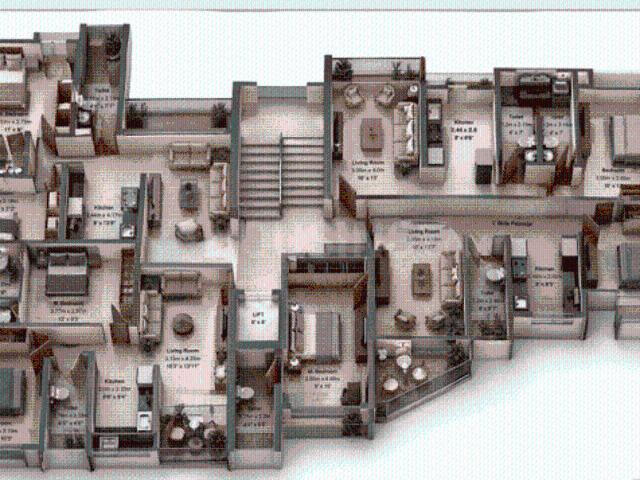 1 BHK Apartment in Dombivli East for resale Thane. The reference number is 20321254