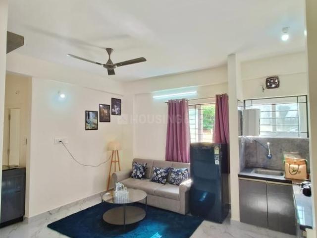 1 BHK Apartment in Domlur Layout for rent Bengaluru. The reference number is 20296834