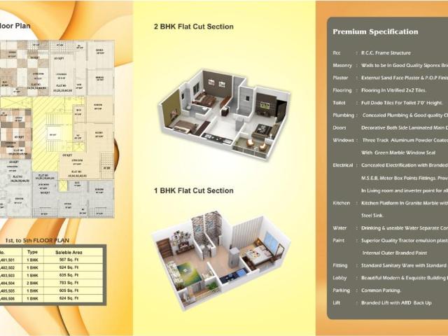 1 BHK Apartment in Fursungi for resale Pune. The reference number is 14849640
