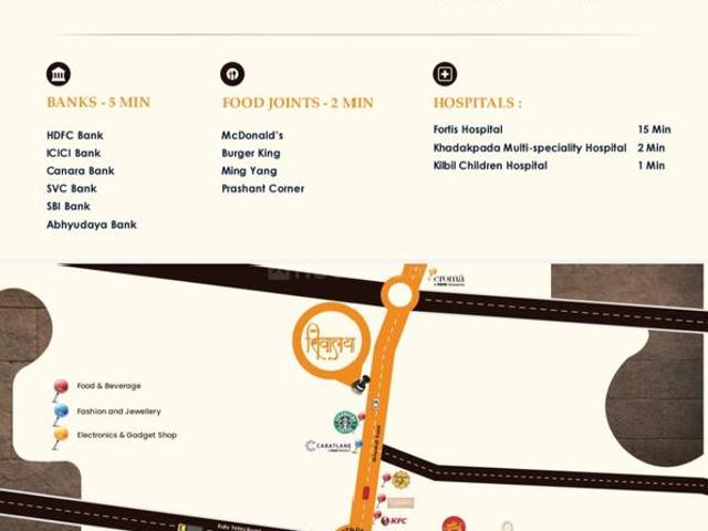 1 BHK Apartment in Kalyan West for resale Kalyan. The reference number is 20726135