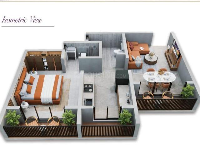1 BHK Apartment in Kalyan West for resale Kalyan. The reference number is 20910719