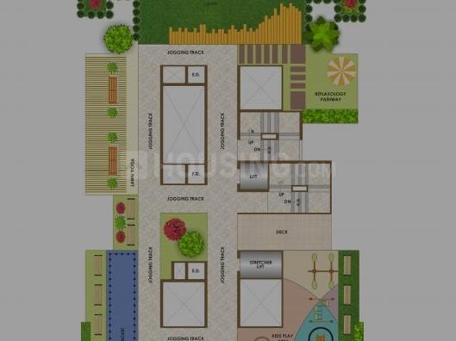 1 BHK Apartment in Kamothe for resale Navi Mumbai. The reference number is 20706419
