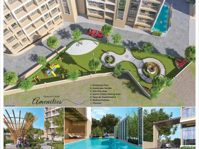 1 BHK Apartment in Kharghar for resale Navi Mumbai. The reference number is 20291506