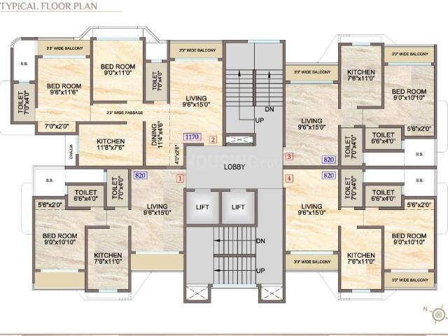 1 BHK Apartment in Mira Road East for resale Mira Bhayandar. The reference number is 20822019