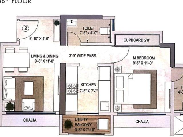 1 BHK Apartment in Mira Road East for resale Mira Bhayandar. The reference number is 20822027
