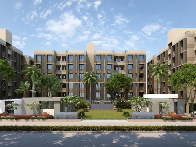 1 BHK Apartment in Shela for resale Ahmedabad. The reference number is 20551425