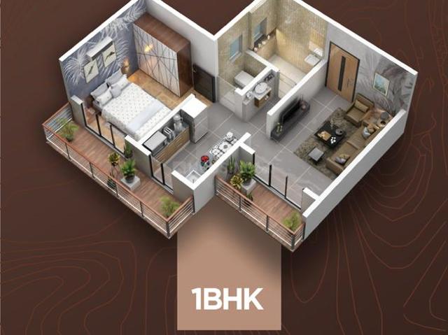1 BHK Apartment in Pen for resale Raigad. The reference number is 17501167
