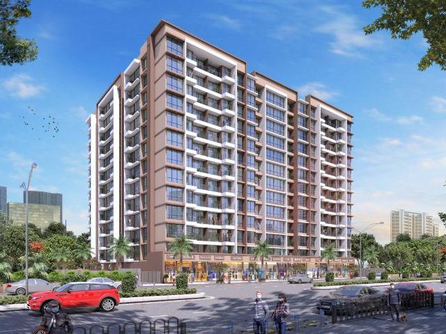 1 BHK Apartment in Pushpak Nagar for resale Navi Mumbai. The reference number is 20806600