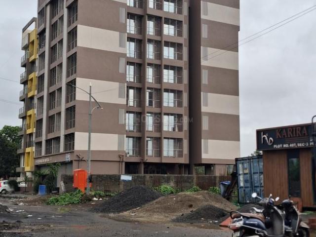 1 BHK Apartment in Pushpak Nagar for resale Navi Mumbai. The reference number is 20856489