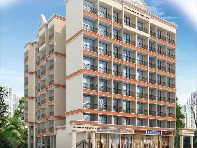 1 BHK Apartment in Pushpak Nagar for resale Navi Mumbai. The reference number is 20913413