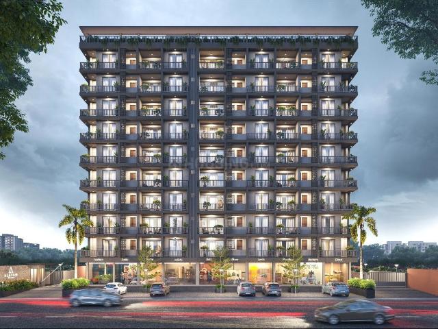 1 BHK Apartment in Vaishno Devi Circle for resale Ahmedabad. The reference number is 19449288