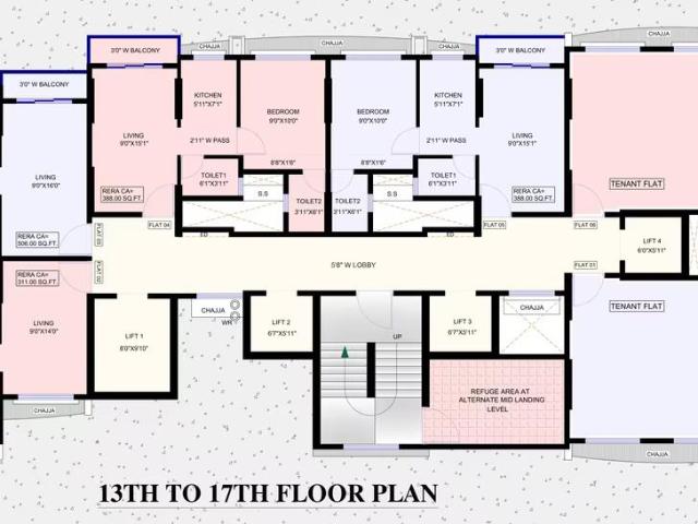 1 BHK Apartment in Vikhroli East for resale Mumbai. The reference number is 18535688
