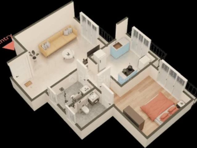 1 BHK Apartment in Vikhroli East for resale Mumbai. The reference number is 19819514