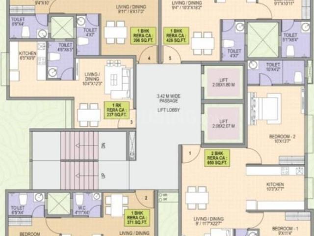 1 BHK Apartment in Vikhroli East for resale Mumbai. The reference number is 19944319