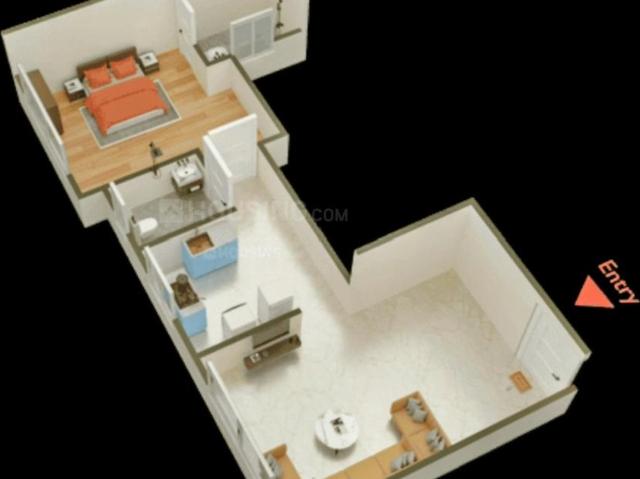 1 BHK Apartment in Vikhroli East for resale Mumbai. The reference number is 20082826