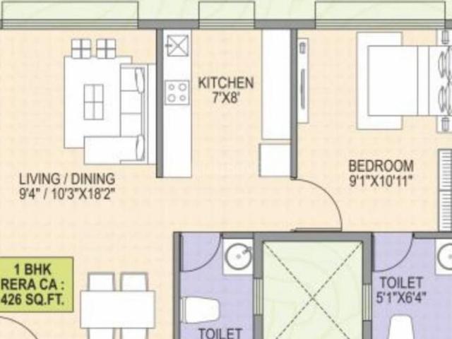 1 BHK Apartment in Vikhroli East for resale Mumbai. The reference number is 20234544