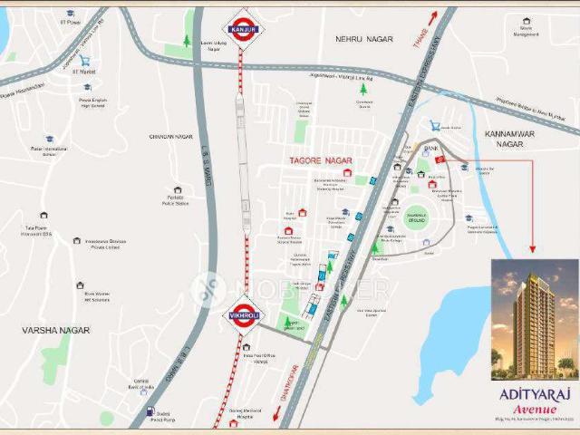 1 BHK Flat In Adityaraj Avenue For Sale In Vikhroli