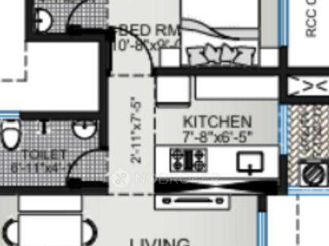 1 BHK Flat In Adityaraj Empire For Sale In Vikhroli East
