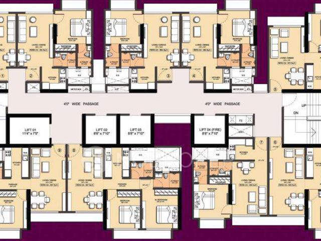 1 BHK Flat In Dotom Sapphire For Sale In Shakti Complex Wing q, Shakti Complex, Kandivali, Ambedkar Nagar, Kandivali West, Mumbai, Maharashtra 400095, India