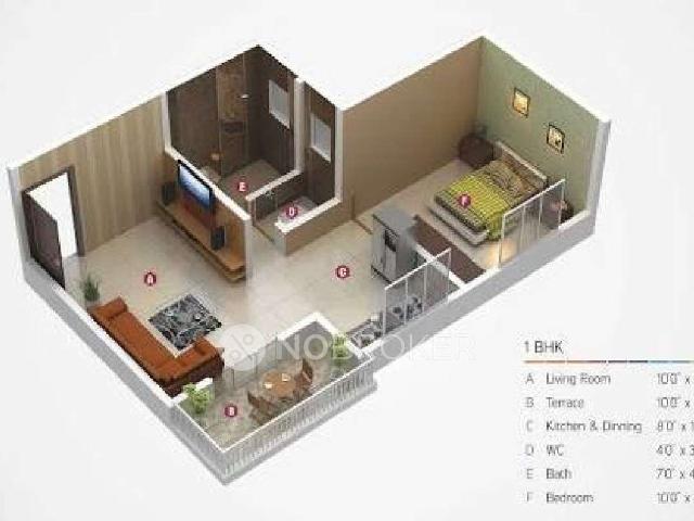 1 BHK Flat In Dr Gavhane Destination Memoir for Lease In Chikhali