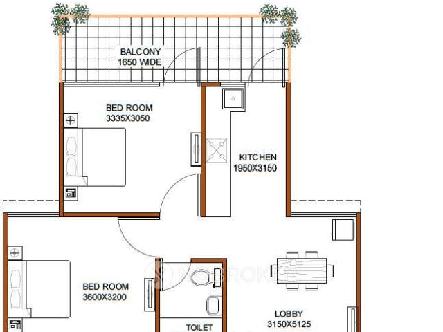 1 BHK Flat In Green Court, Sector 90 For Sale In Sector 90