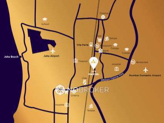 1 BHK Flat In Ivy Marvel For Sale In Ville Parle East, Vile