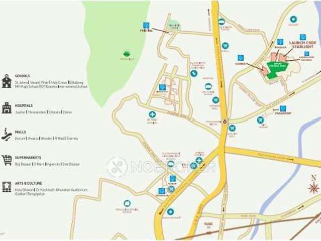 1 BHK Flat In Kalpataru Eternia Starlight For Sale In Navjeevan Hospital, Dhokali, Thane West, Thane, Maharashtra, India