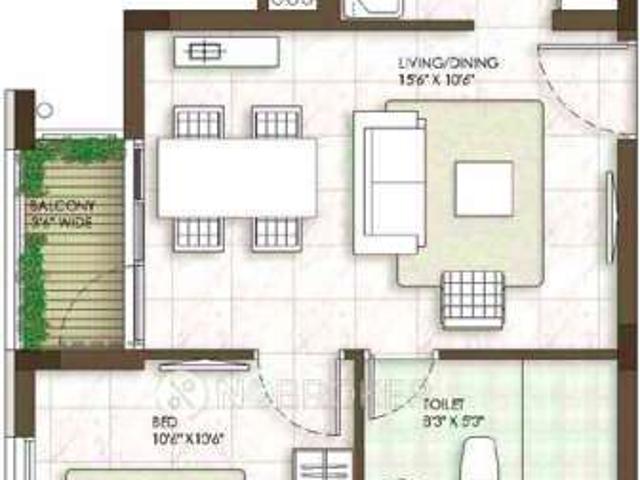 1 BHK Flat In Prestige Courtyards For Sale In Sholinganallur