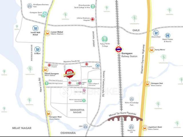 1 BHK Flat In Sushanku Codename Big Bonanza For Sale In Goregaon West
