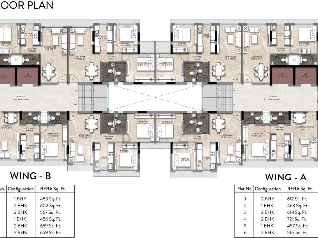 1 BHK Flat In Sanghvi Aria For Sale In Santacruz East