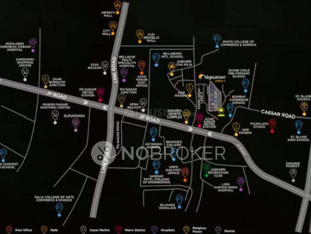 1 BHK Flat In Signature By Peridot For Sale In Andheri West