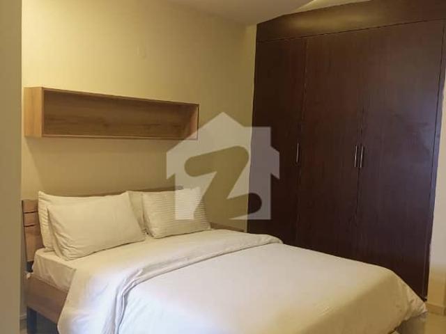 1 BHK Fully Furnished Apartment Available At Hamdan Heights On Islamabad Expressway