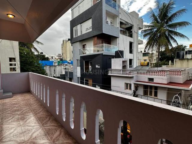 1 BHK Independent Builder Floor in Indira Nagar for rent Bengaluru. The reference number is 15272213