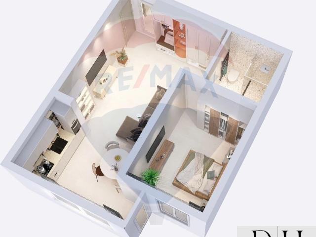 1 Cameră, apartament de vanzare Bihor judet, Strada Covaci Aurel 8685 •