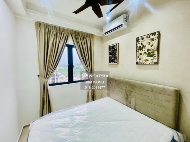 1 car park ️ Fully furnished ️ built in kitchen cabinet