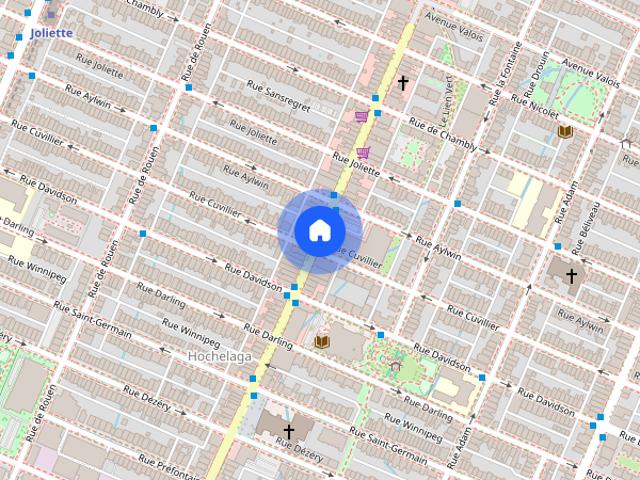 1 CH 1 SDB Montreal $1,195 /mo