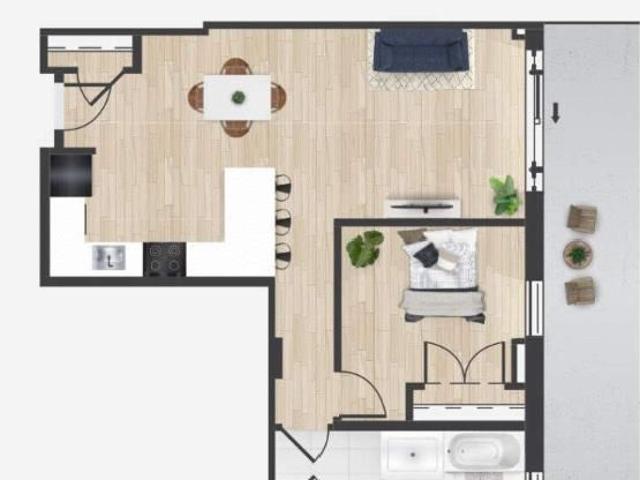 1 CH 1 SDB Gatineau $2,070 /mo