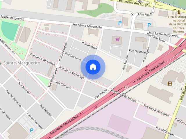1 CH 1 SDB Trois Rivières $1,800 /mo