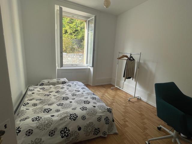 1 Chambre meublée à louer chf 750 – Neuchâtel, proche de la gare