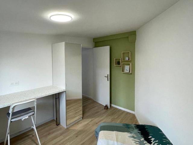 1 Chambre meublée dans T4 Quartier Gare / Musée d'art modern